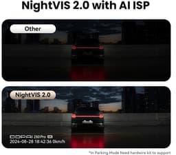 3-kanaals Dashcam – Auto Camera – Videorecorder – Beeldrecorder – 4K Recorder – Sony STARVIS Sensor – 5GHz WiFi & ADAS Veiligheidswaarschuwingen — thumbnail 4