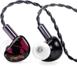 Kiwi Ears Cadenza - In-Ear Monitors - IEM - Dynamische Driver - Audiofiele Oordoppen - Verwisselbare Kabel - Universele Pasvorm - Rood — thumbnail 1