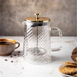French Press Koffiemaker - Koffiepers - Verse Koffie Maker - smaakvol — thumbnail 5