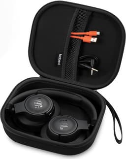 Hoofdtelefoon Hardcase - Headset Reistas - Bescherming Onderweg - Spatwaterdicht Valbestendig - 27x22.5x7.3 cm - Zwart — thumbnail 1