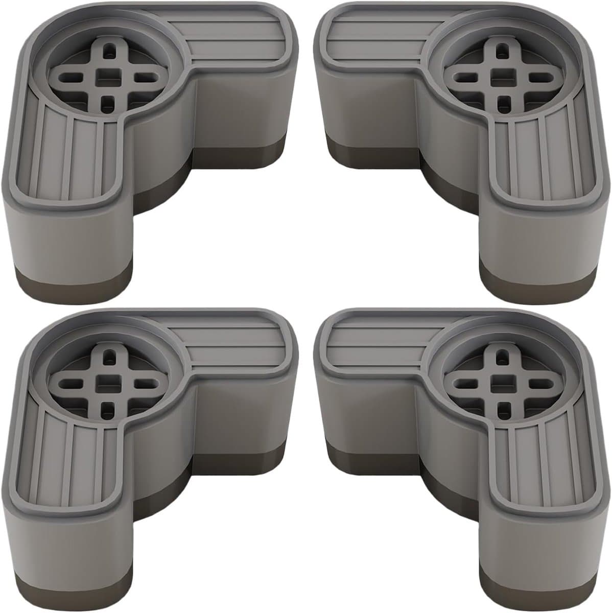 Wasmachine Anti-Vibratie Pads | 4X Vibratie Dempende Mats | Schokdempende Verhoogde Stabilisator, Geluidsverminderende Accessoires Voor Appartementen — afbeelding 1