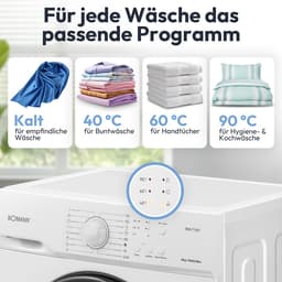Bomann WA 7161 W Wasmachine - 6KG - 1000 toeren - 16 programma's - Energieklasse A — thumbnail 15