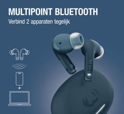 FRESH 'N REBEL Twins Fuse 2 3TW1302RSB In-ear Draadloze oordopjes Met Noise-cancelling Blauw — thumbnail 4