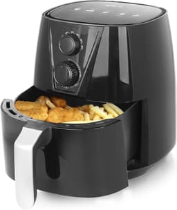 Florixa® Airfryer xl - Airfryer xxl - Heteluchtfriteuse - Zwart- 26cm x 32cm x 30cm — thumbnail 2