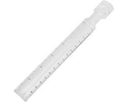 Draagbare 2x Vergrootglas met Meetlat voor Lezen en Details