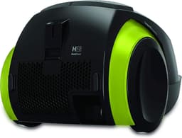 Stofzuiger met zak - Cilinderstofzuiger - Krachtig en stil - HEPA-12 filter - 4 liter inhoud - Zwart groen — thumbnail 5