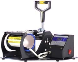 Hittepers Machine - Transfer Printer - Mok Bedrukken - Kleur Veranderend Printen - A4 Formaat - Zwart