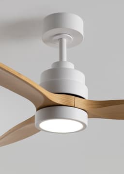 CREATE - Stille plafondventilator van 40 W met technische ABS-bladen, verkrijgbaar in verschillende maten - M - Met licht - WIFI - WIND STYLANCE — thumbnail 2