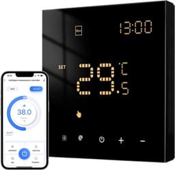 Slimme Wifi Thermostaat voor Vloerverwarming en CV-ketel met App Bediening — thumbnail 1