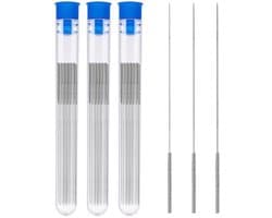 60 Stuks Reinigingsnaalden RVS voor 3D Printer Sproeiers (Nozzles) - Diverse Diameters