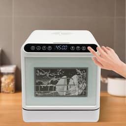 Mini vaatwasser - Kleine afwasmachine - 5 programma's - Energieklasse D - Servies — thumbnail 7
