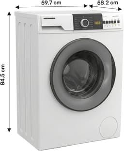 Heinner HWM-VT2914INVB+++ Wasmachine 9 kg – 15 Programma’s Met Anti-Kreukfunctie – Eco Logic & Balance Control-systeem – LED Display – 1400 tpm – Wit – 5 Jaar Garantie — thumbnail 4