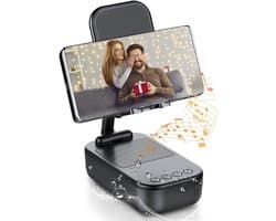 Draagbare Bluetooth-luidspreker met telefoonstandaard - HD-surroundgeluid, IP7-waterdicht, compatibel met telefoon en tablet