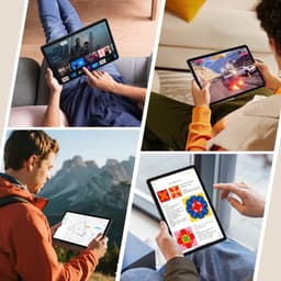 TABWEE Tablet - T50 Tablet - met over-ear hoofdtelefoon - 24GB RAM - 128GB ROM - Android 16 - 11 inch - 8000mAh - WIFI Tablet - OTG - Grijs — thumbnail 4