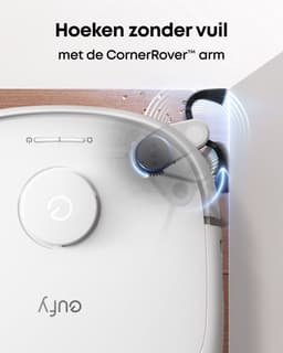 eufy Robotstofzuiger Omni E25, HydroJet dweilsysteem, 20.000 Pa zuigkracht, DuoSpiral borstels die ontklitten, CornerRover arm voor het schoonmaken van hoeken, alles-in-één station, voor gezinnen met huisdieren en kinderen. — thumbnail 5