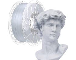 Zijdeachtig Tweedekleurig PLA 3D Printer Filament 1.75 mm Rood-Blauw 1 kg