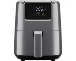 MIRA® Mini Airfryer - Airfryer - Airfryer Klein - Grijs - ‎‎22cmx 26cmx 26cm; 2.3 kg