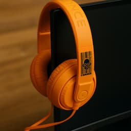 iDance SDJ850 Oranje Supraaural Hoofdband koptelefoon — thumbnail 4