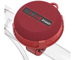 Draagbare Bluetooth Luidspreker voor Fietsen en Buitenactiviteiten – Waterdichte Mini Speaker met Snelheidsweergave en Langdurige Batterij