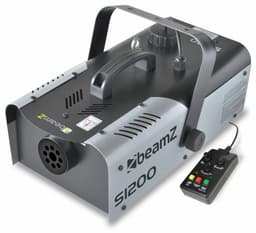 BeamZ S1200 MKII rookmachine met 10 liter rookvloeistof en afstandsbediening - 1200W — thumbnail 2