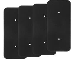 4 stuks filters voor wasdroger, Hoover Candy 40006731, JISNIHU dryer sponsfilter voor condensor, zuurbestendig, alkalibestendig, voor droger, pomp, warmte, condensatie (275 x 125 x 10 mm)