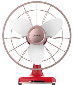 Tafelventilator Cecotec EnergySilence 1090 RetroDesk 40 W Rood — thumbnail 1