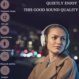 Draadloze Bluetooth Oortjes - 22 uur Accuduur & Ruisonderdrukking - Met Microfoon - Geschikt voor Muziek en Gaming — thumbnail 3