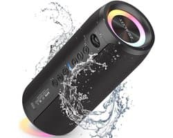 Draadloze Bluetooth Luidspreker met LED Lichtshow en 40W Stereo Geluid