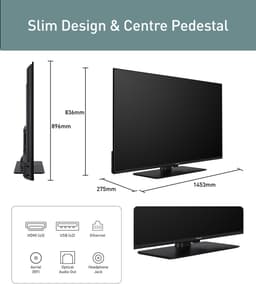 Smart TV Samsung TB65W61AEZ 4K Ultra HD 65" LED DVB-T2 DVB-S2 — thumbnail 6