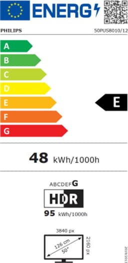 Philips 50PUS8010/12 - 50 inch - 4K LED - 2025 - Buitenlands model — thumbnail 2
