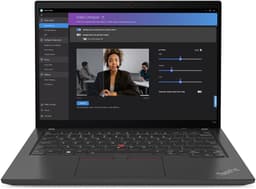 Lenovo ThinkPad T14 Gen 4 (Intel) Intel® Core™ i5 i5-1335U Laptop 35,6 cm (14") WUXGA 32 GB DDR5-SDRAM 512 GB SSD Wi-Fi 6E (802.11ax) Windows 11 Pro Engels Zwart — thumbnail 3