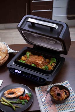Multifunctionele Grill en Luchtkoeler, 4L, 1700W voor Gezond Koken — thumbnail 8