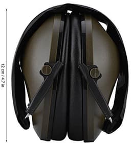 Noise Cancelling Headsets, Earmuffs Adjustable Noise Cancelling Hearing Protection Antinoise Noise Cancelling Headset Adult Child for Shooting (Army Green), Army green — thumbnail 3