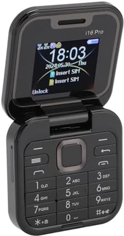 Opvouwbare 2G Mobiele Telefoon met 1,77 Inch Scherm en dubbele SIM — thumbnail 1