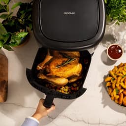 Cecotec Cecofry Bombastik 6000 Full Enkel 6 l Vrijstaand 1700 W Heteluchtfriteuse Zwart — thumbnail 5