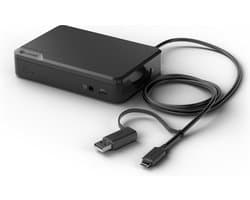 Alogic Universal Twin HD Pro Docking Station - 12-in-1 Mini Dock DV3 - with 85W Power Delivery and USB-C & USB-A compatibility - Dual Display 1080p@60Hz