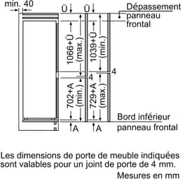 Bosch Serie 6 KIS86AFE0 - Inbouw koel-vriescombinatie — thumbnail 11