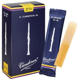 Vandoren Classic Bb-Klarinette 2,5 doos met 10 rieten - Riet voor Bb klarinet (Frans) — thumbnail 3