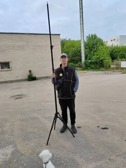HiCHiCO® Lampstandaards 280cm met veerdemping - Lamp statief 280cm - Lichtstatief 280cm - Statieven 280cm - Light Stand 280cm - statief Verlichtingssysteem 280cm - Heavy Duty Light Stand 280cm 1Paar — thumbnail 2