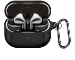 Beschermende Siliconen Case Geschikt voor Samsung Galaxy Buds3/Buds3 Pro met Karabijnhaak