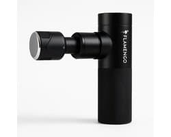 Flamengo Mini Massage Gun – Inclusief Hot & Cold Kop | Staal Design | Ultralicht, Stil en Draadloos | Krachtige Spiermassage + Warmte & Koude Therapie - massage apparaat pistool INCL set