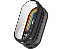 Strap-it TPU soft case - bescherming hoesje geschikt voor de Xiaomi Smart Band 10 (zwart)