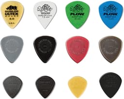 Dunlop PVP118 Shred Plectrum Variety 12-Pack - Plectra, 1.0mm tot 2.0mm, mix van 12 stuks — thumbnail 2