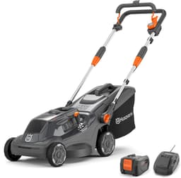 Husqvarna Accu grasmaaier Aspire LC34-P4A, voor 500 m² gazon I elektrische grasmaaier, 30 l opvangbak, 34 cm maaibreedte, compact en opvouwbaar (incl. accu & oplader) — thumbnail 1