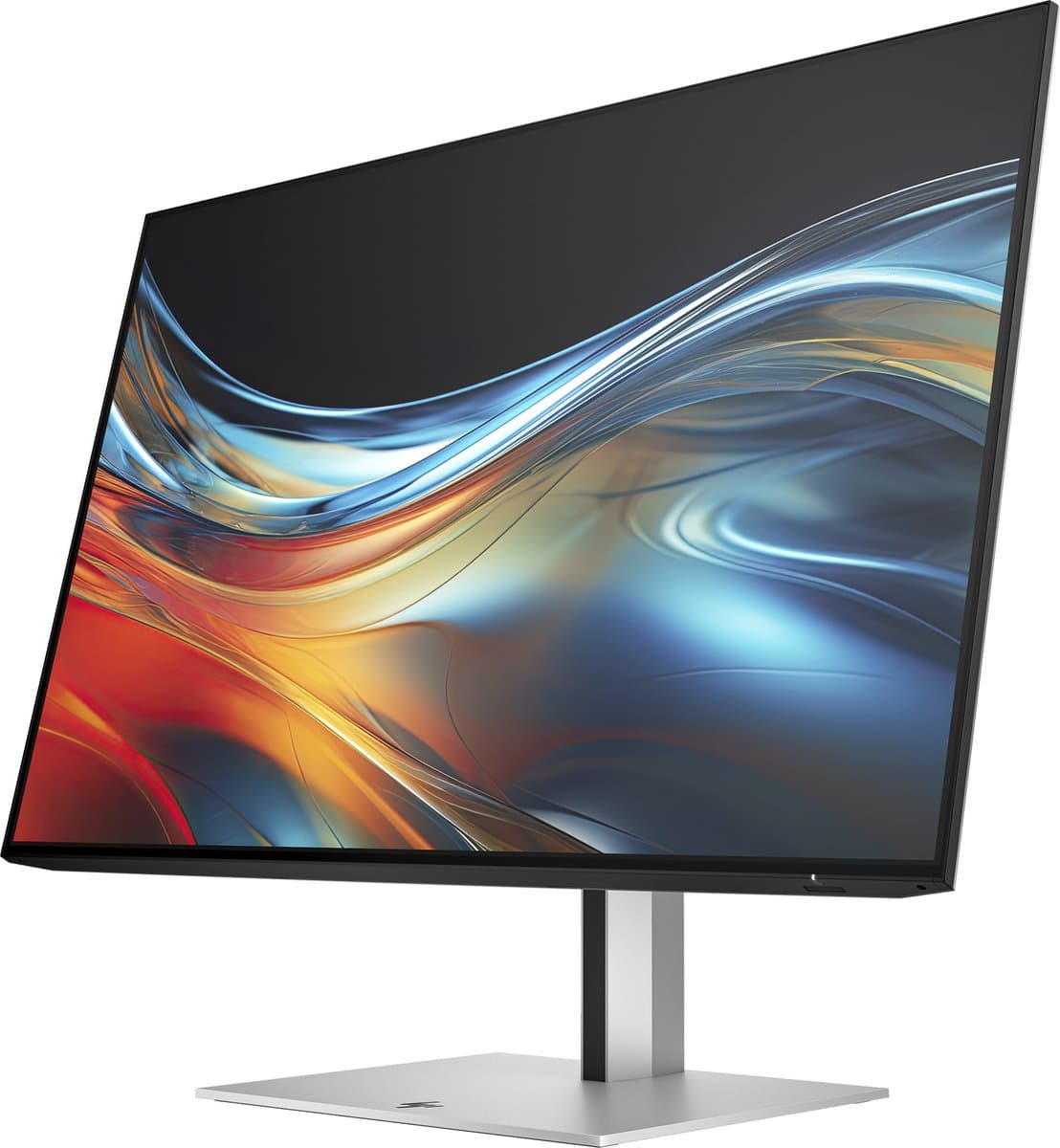 HP Series 7 Pro 724pn - WUXGA 100hz Monitor - 16:10 - 24 inch - Zilver, Zwart — afbeelding 1