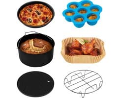Cosori XL - Airfryer accessoires - Geschikt vanaf 5.5L - Vaatwasserbestendig