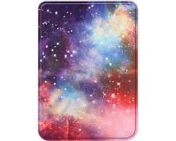 Hoesje Geschikt voor Kobo Clara Colour Hoes Book Case - eReader Hoes Geschikt voor Kobo Clara Colour Hoesje Book Cover - Galaxy