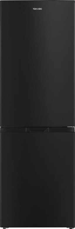 Tomado TCR1855B - Koel-vriescombinatie - 327 liter - Energieklasse C - No Frost - Supervriezen - Zwart — thumbnail 1