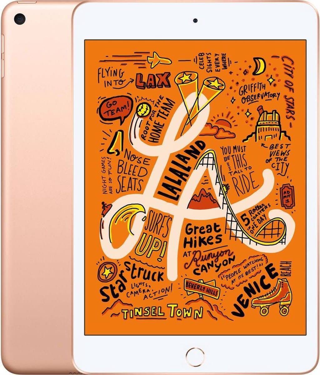 Apple iPad Mini (2019) - 7.9 inch - WiFi - 64GB - Goud - 5e generatie — afbeelding 1
