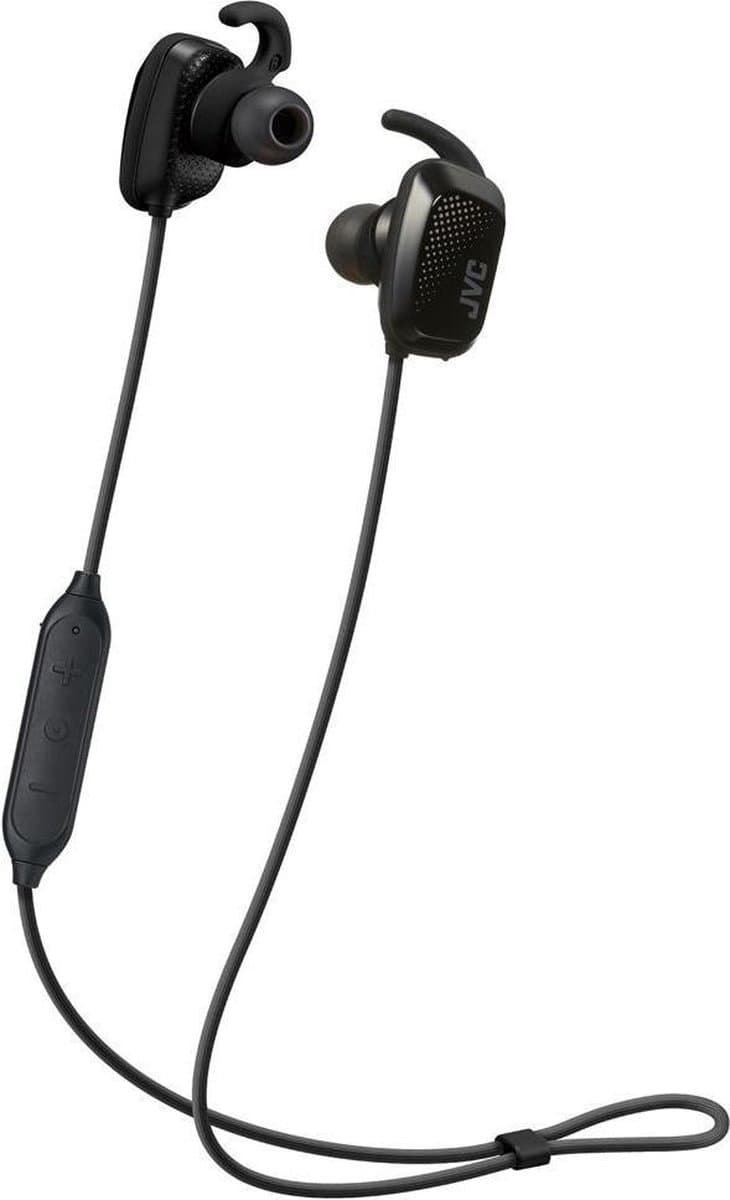 JVC Bluetooth Sport Headset with Voice Coaching (Black) - HA-ET65BV-B — afbeelding 1